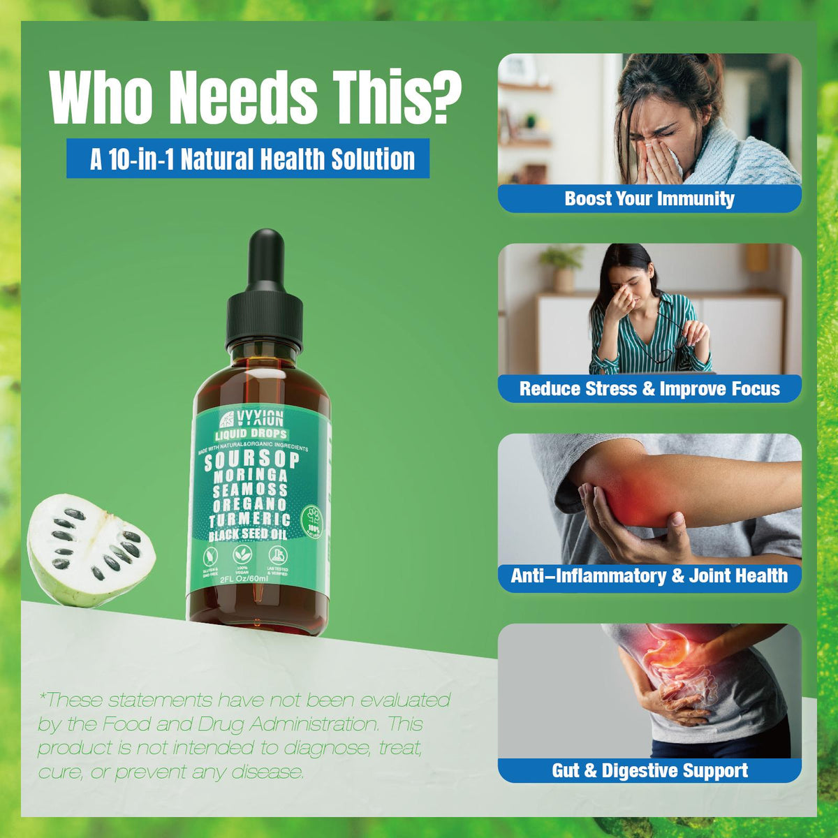 Pure Soursop 10 in 1 Extract