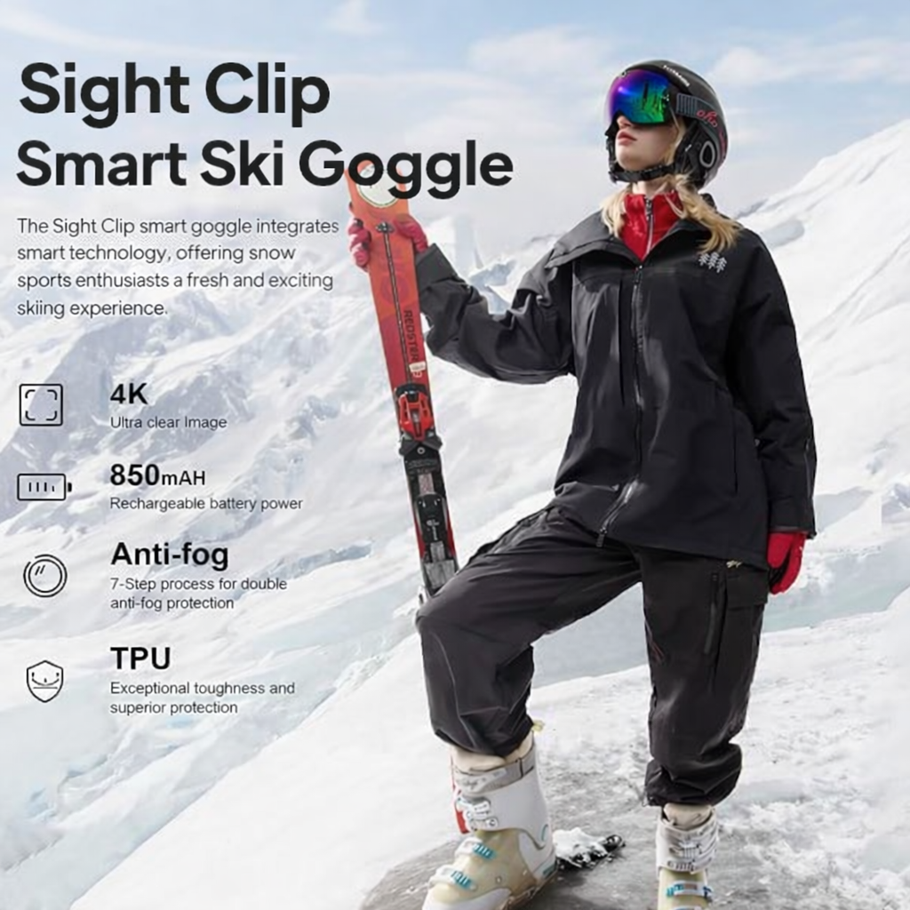Kulgr - 4K UHD Ski Goggles