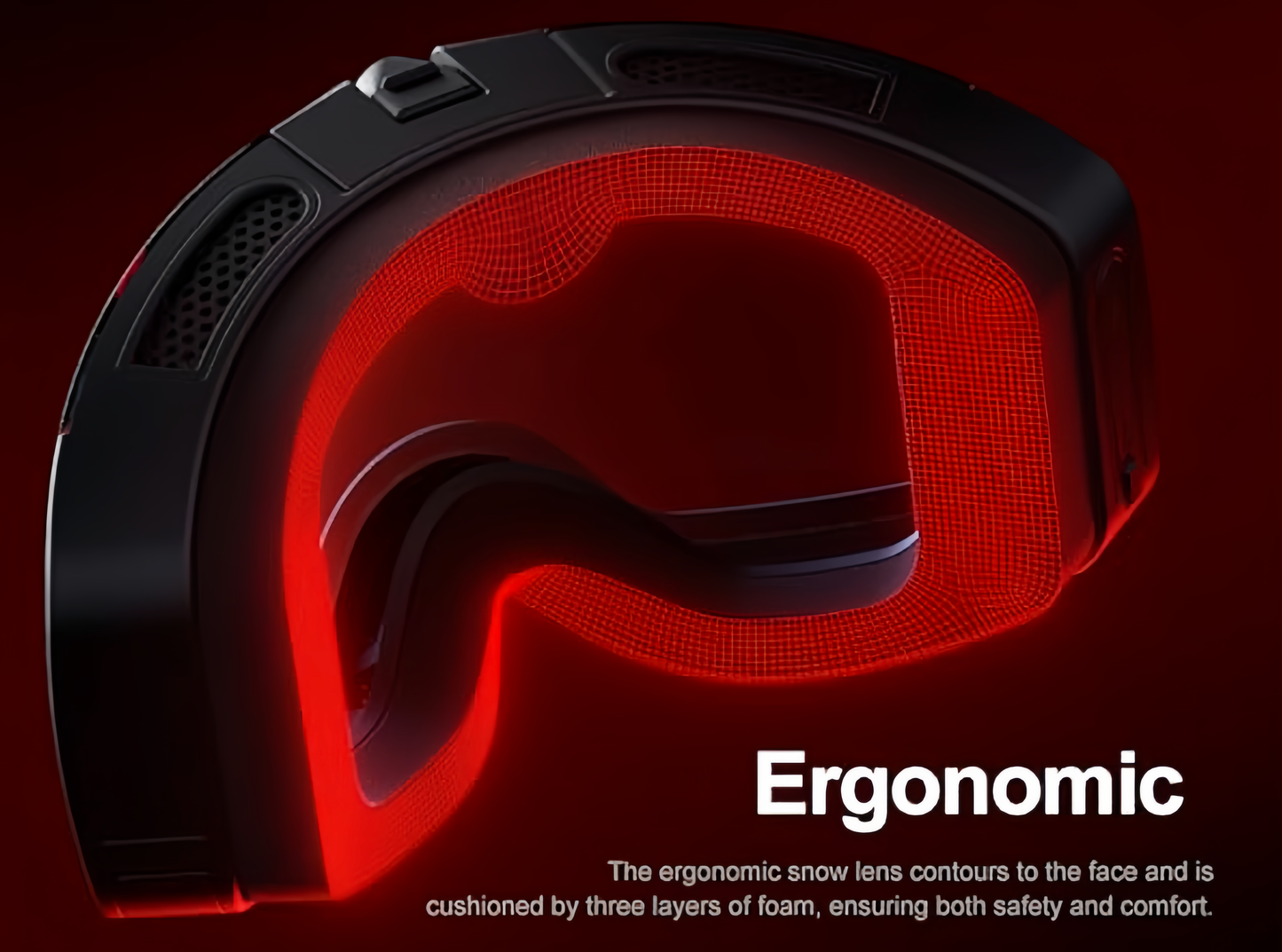Kulgr - 4K UHD Ski Goggles