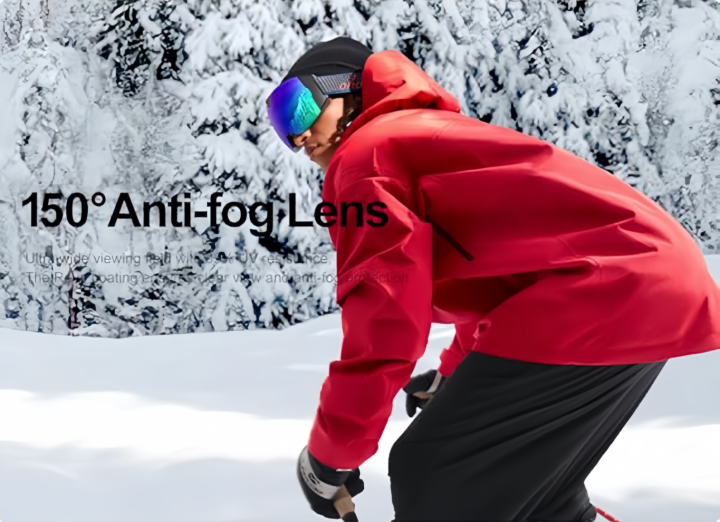 Kulgr - 4K UHD Ski Goggles