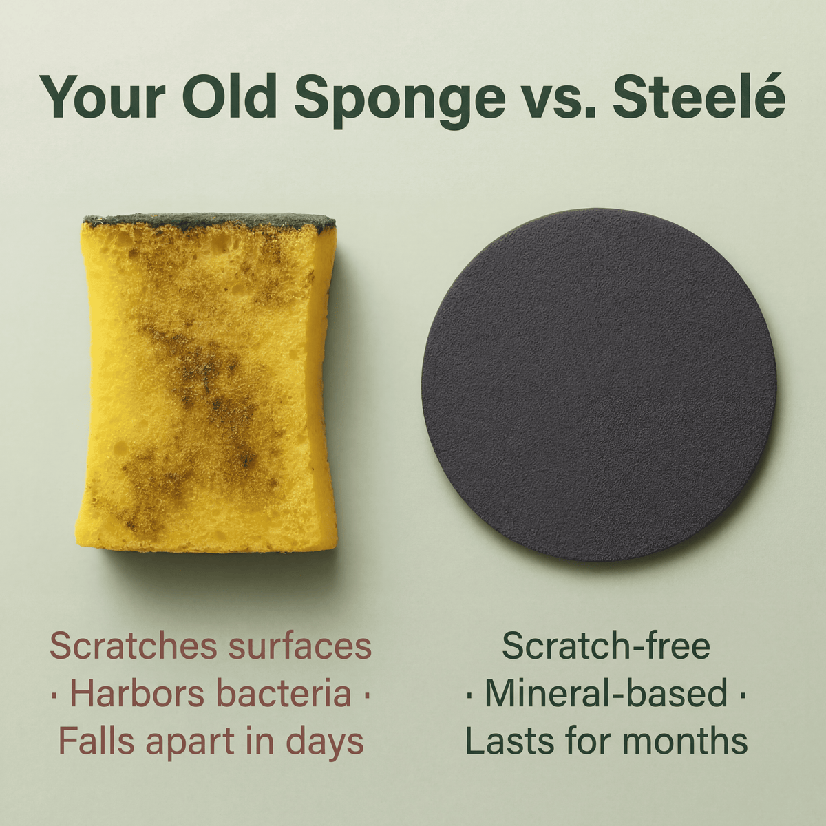 Steelé™ Stainless Steel Sponge From KULGR
